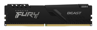  | Kingston FURY Beast 16GB 3200MT/s DDR4 CL16 DIMM Black - 16 GB - 1 x 16 GB - DDR4 - 288-pin DIMM